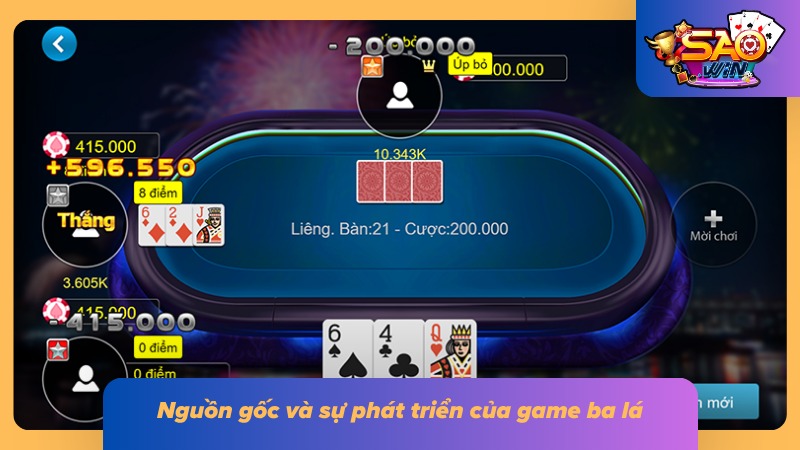 Hướng Dẫn Tham Gia Bài Cào Chuẩn Cho Tân Thủ Tại Saowin 2 Quá khứ của tựa game truyền thống