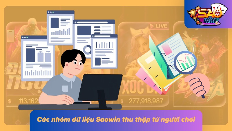 Chính Sách Bảo Mật Saowin 2 Dữ liệu giao dịch và hoạt động được ghi nhận trong quá trình sử dụng
