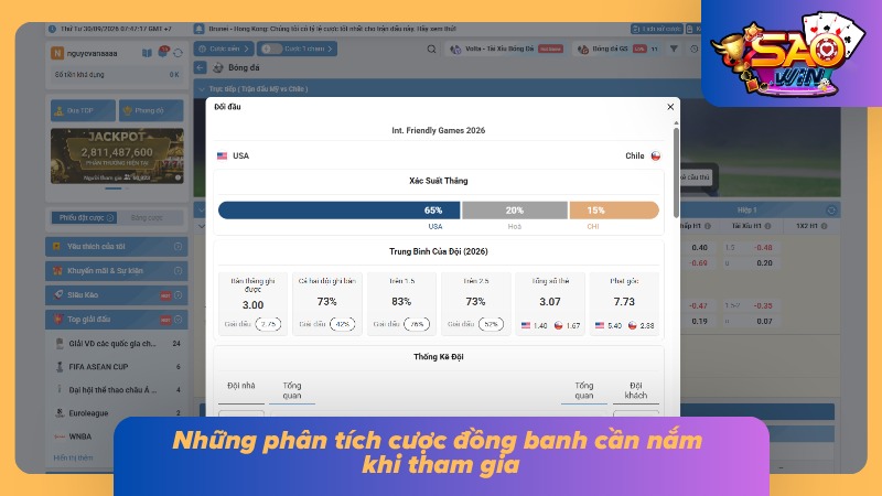 Kèo Đồng Banh Saowin - Bí Kíp Soi Kèo Chuẩn Xác Cho Cược Thủ 3 Các yếu tố cần quan tâm khi tham gia cược đồng banh Saowin