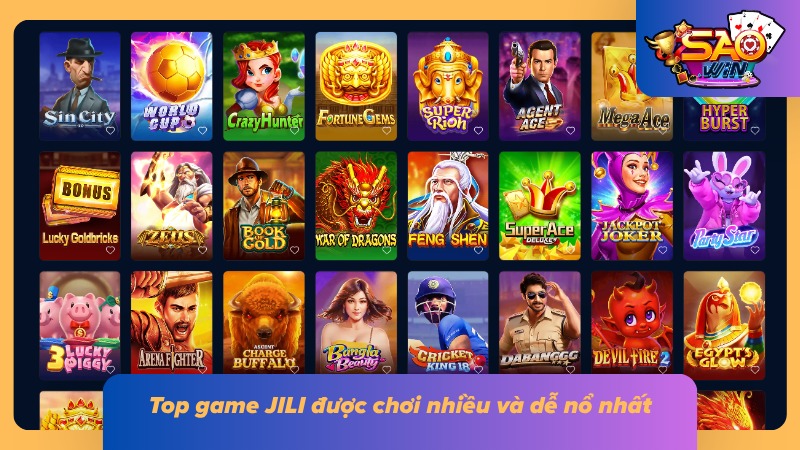 Nổ Hũ JILI - Top Các Tựa Game Jackpot Mang Lại Lợi Nhuận Cao 2 Top game nổ hũ jili nào dễ nổ nhất hiện nay